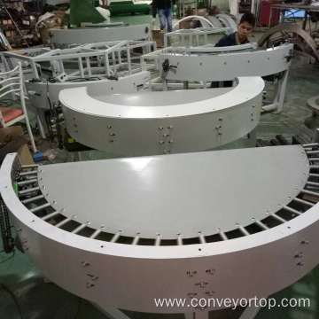 180 Degree Turning Curve Belt Conveyor Systems